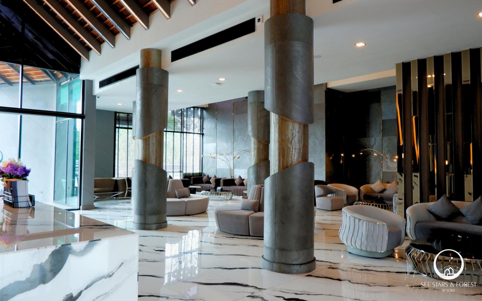 See Stars & Forest Resort Amphoe Sawang Daen Din Eksteriør billede