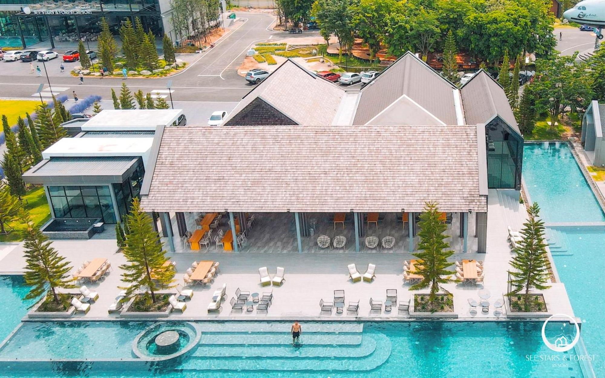 See Stars & Forest Resort Amphoe Sawang Daen Din Eksteriør billede