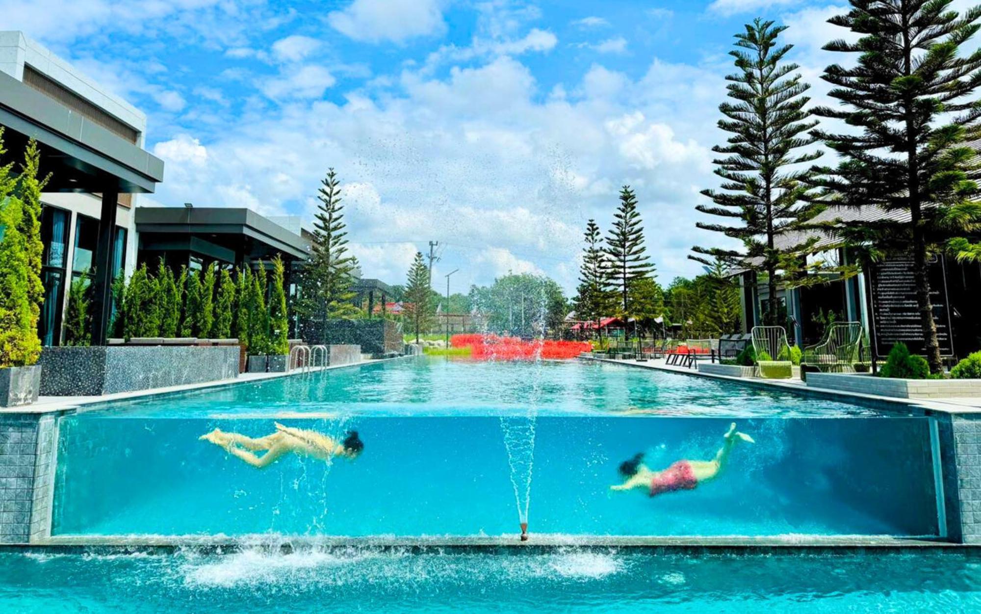 See Stars & Forest Resort Amphoe Sawang Daen Din Eksteriør billede