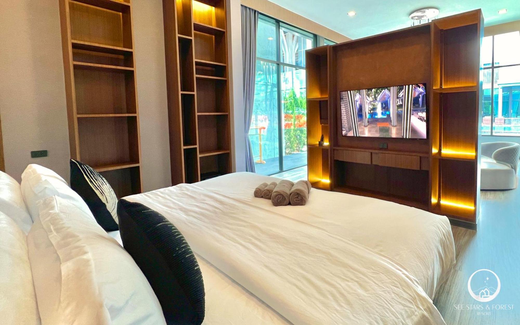 See Stars & Forest Resort Amphoe Sawang Daen Din Eksteriør billede