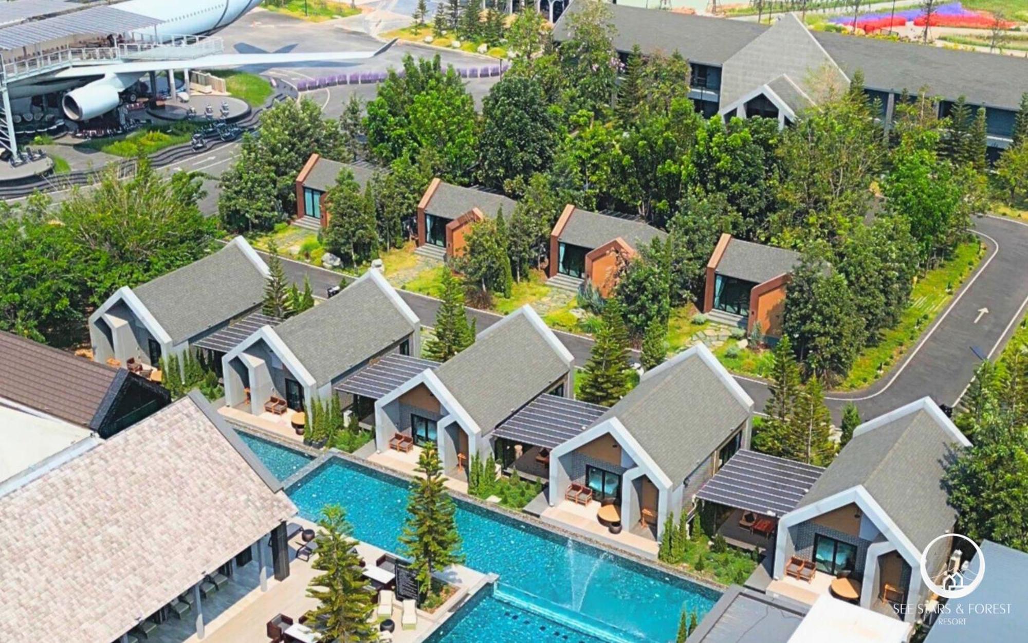 See Stars & Forest Resort Amphoe Sawang Daen Din Eksteriør billede