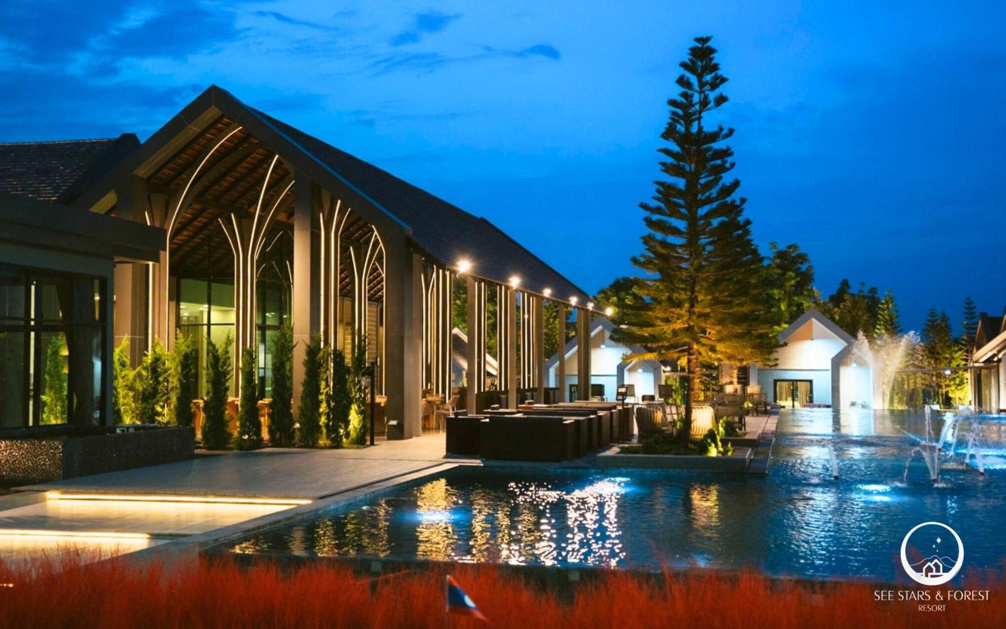 See Stars & Forest Resort Amphoe Sawang Daen Din Eksteriør billede